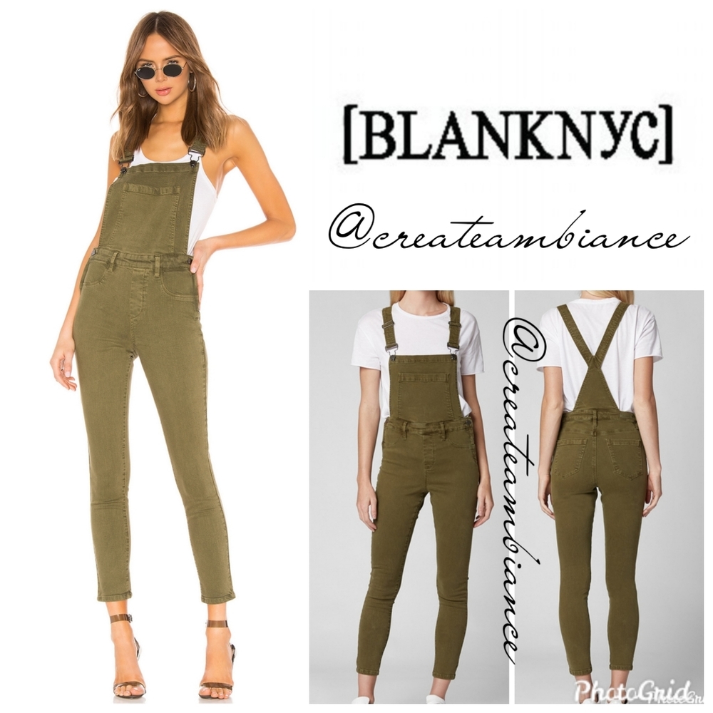 🔥Size 26,29,30🔥BLANKNYC Skinny Overalls